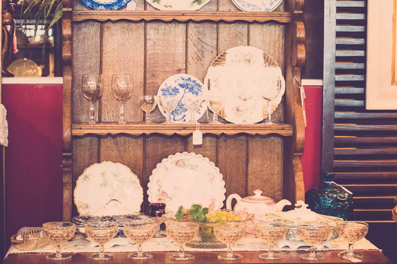 Furniture, Pottery, Glassware, Dishware Booth 13